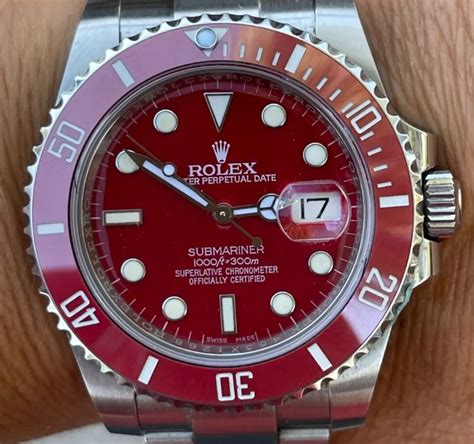 rolex submariner red type value|2021 rolex submariner for sale.